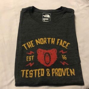 Gray  T-Shirt  The North Face